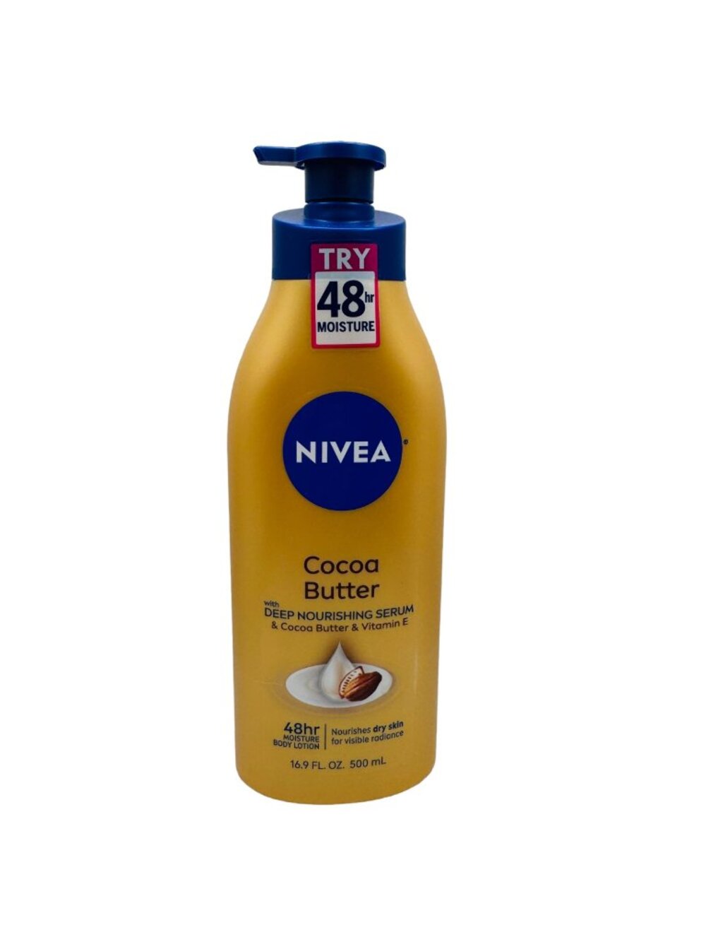 Nivea Cocoa Butter Body Lotion With Deep Nourishing Serum 48Hr Moisture 16.9 Fl